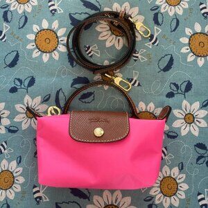 Longchamp Mini Tote Cosmetichag Pink